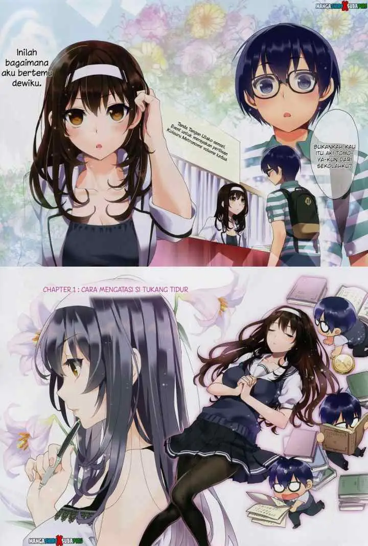 Saenai Heroine no Sodatekata: Koisuru Metronome chapter 1 halaman 4