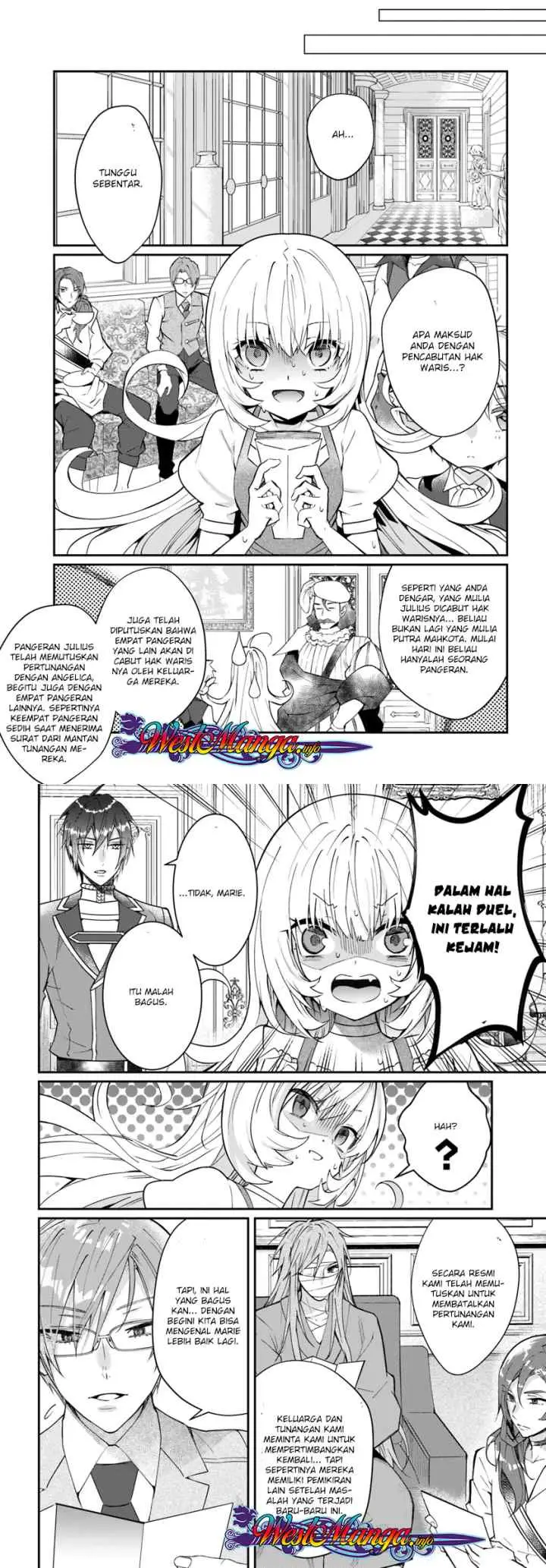 Otome Game Sekai wa Mob ni Kibishii Sekai Desu chapter 12.2 halaman 6