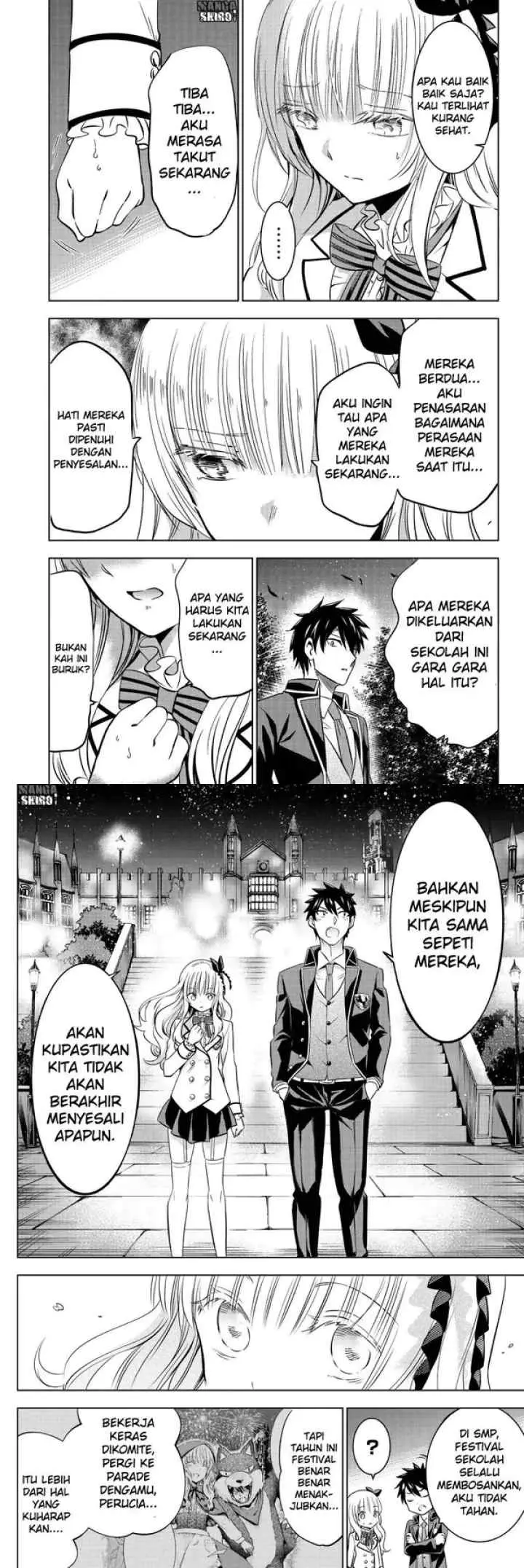Kishuku Gakkou no Juliet chapter 44 halaman 9