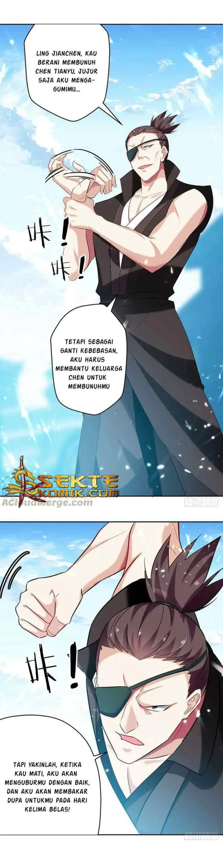 Ling Tian Shendi chapter 100 halaman 9