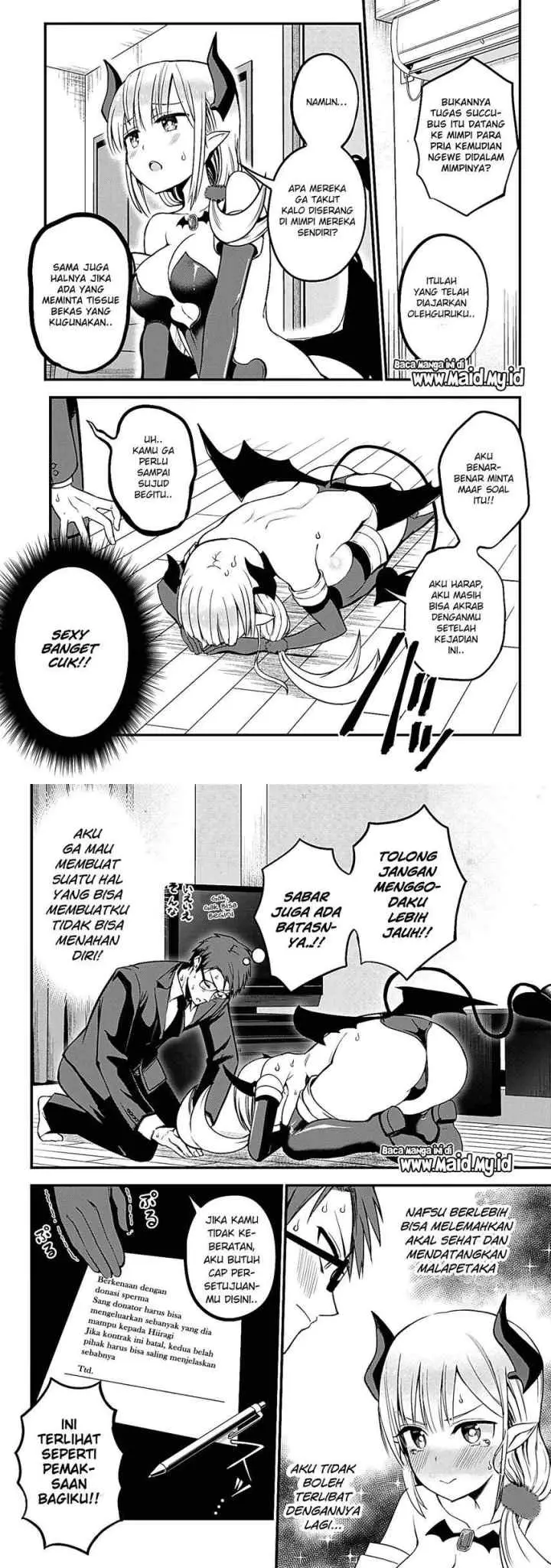 Majime Succubus Hiiragi-san chapter 1 halaman 6