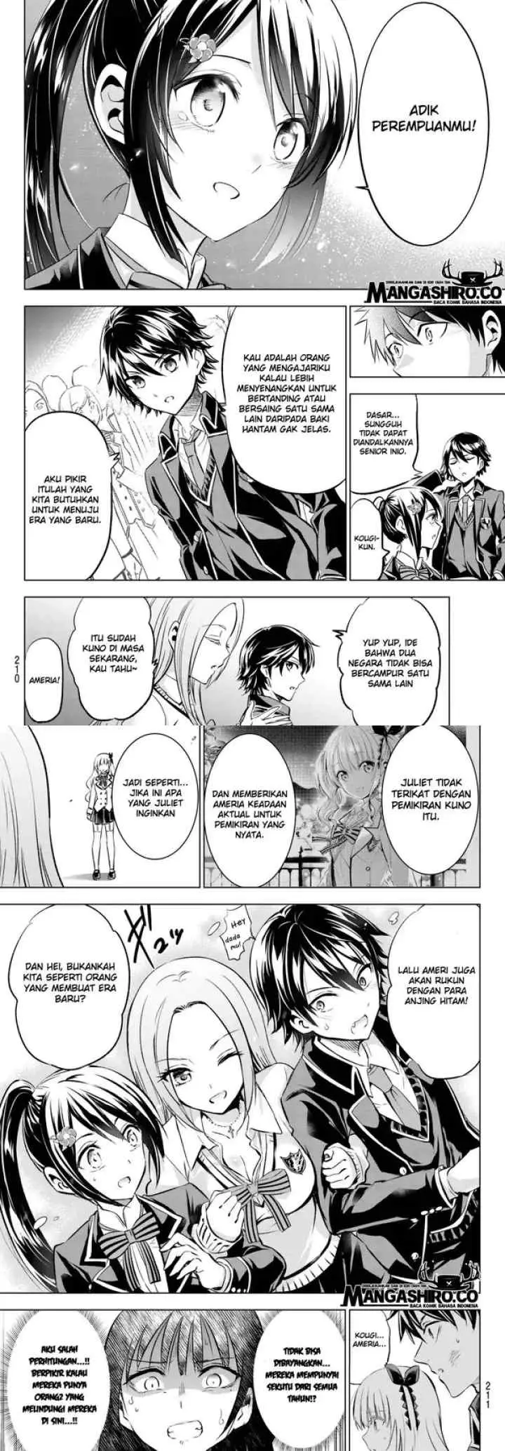 Kishuku Gakkou no Juliet chapter 89 halaman 7