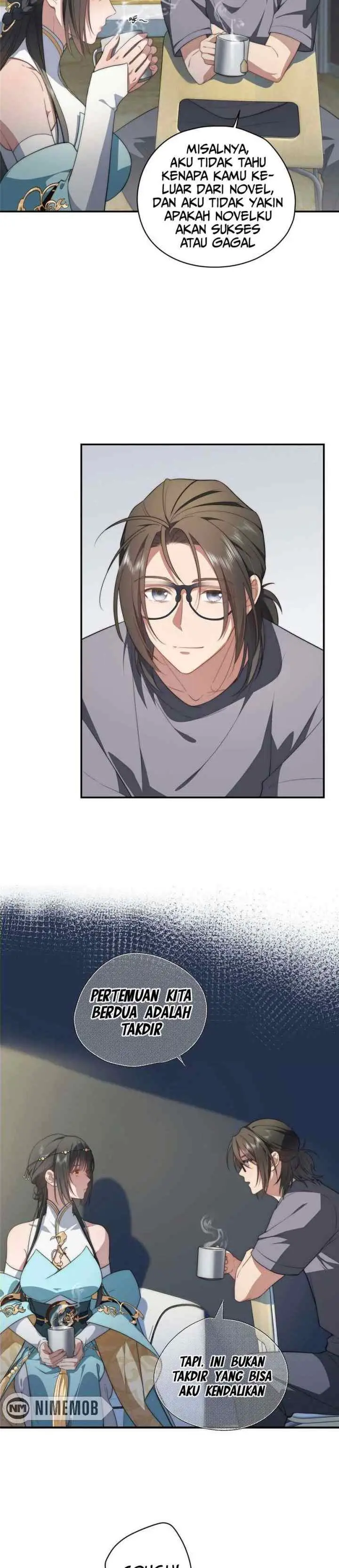 What Do You Do If the Heroine Escapes From Your Novel chapter 18 halaman 8