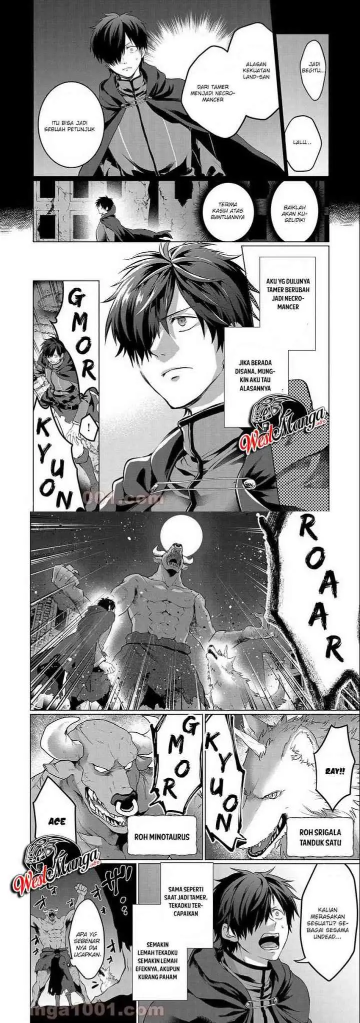 Tsuihou Sareta Onimotsu Tamer, Sekai Yuiitsu No Necromancer Ni Kakusei Suru: Ariamaru Sono Chikara D chapter 1.1 halaman 4