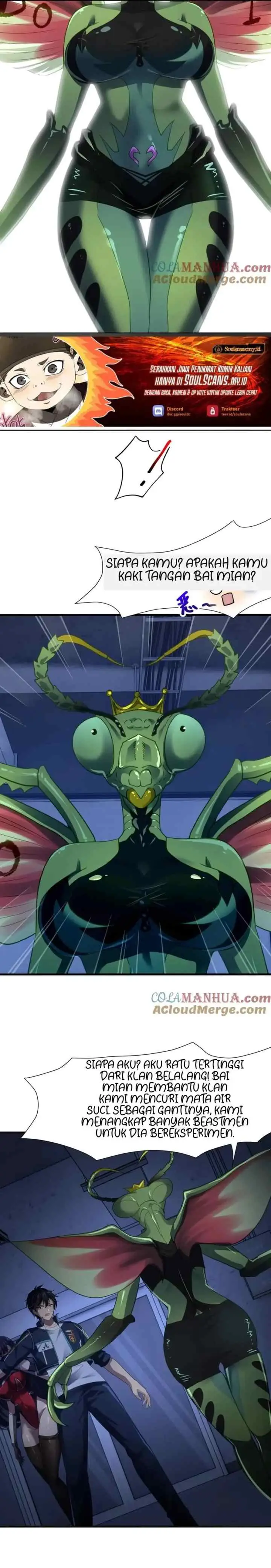 After Merging With the Goddess, I Am Invincible chapter 35 halaman 6