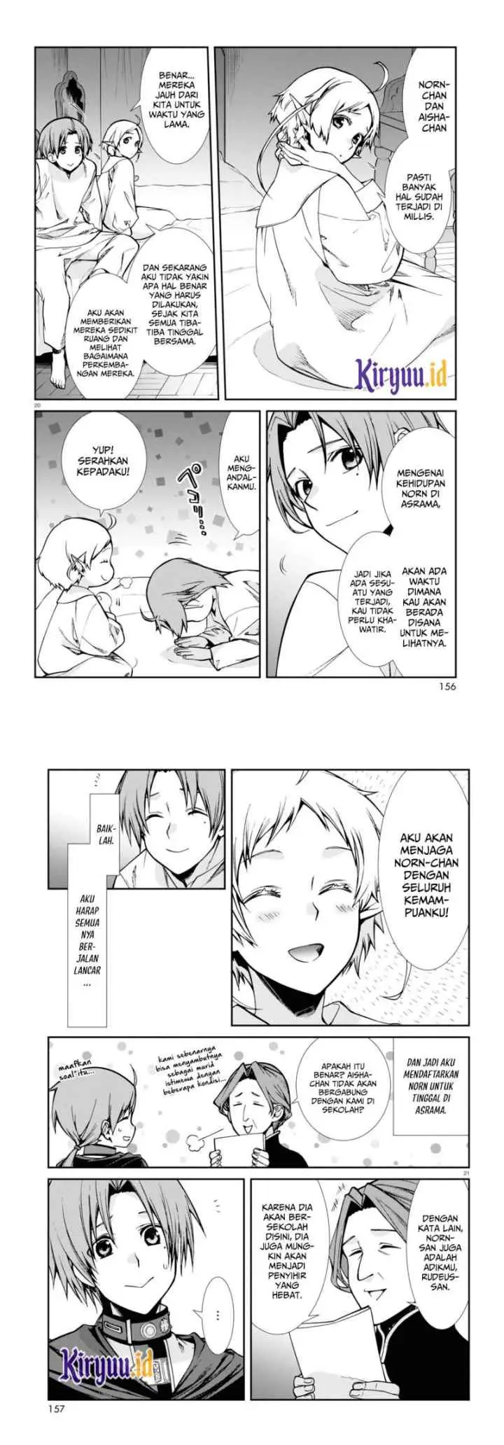 Mushoku Tensei: Isekai Ittara Honki Dasu chapter 90 halaman 11