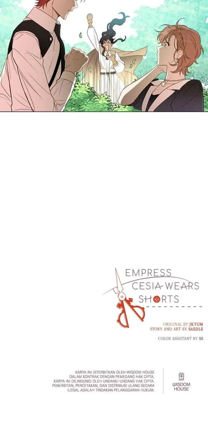 Queen Cecia's Shorts chapter 128 halaman 19