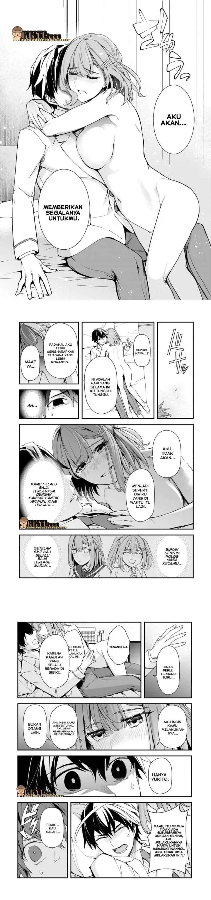 Ore ni Trauma wo Ataeta Joshi-tachi ga Chirachira Mitekuru kedo, Zannen desu ga Teokure desu chapter 15 halaman 8