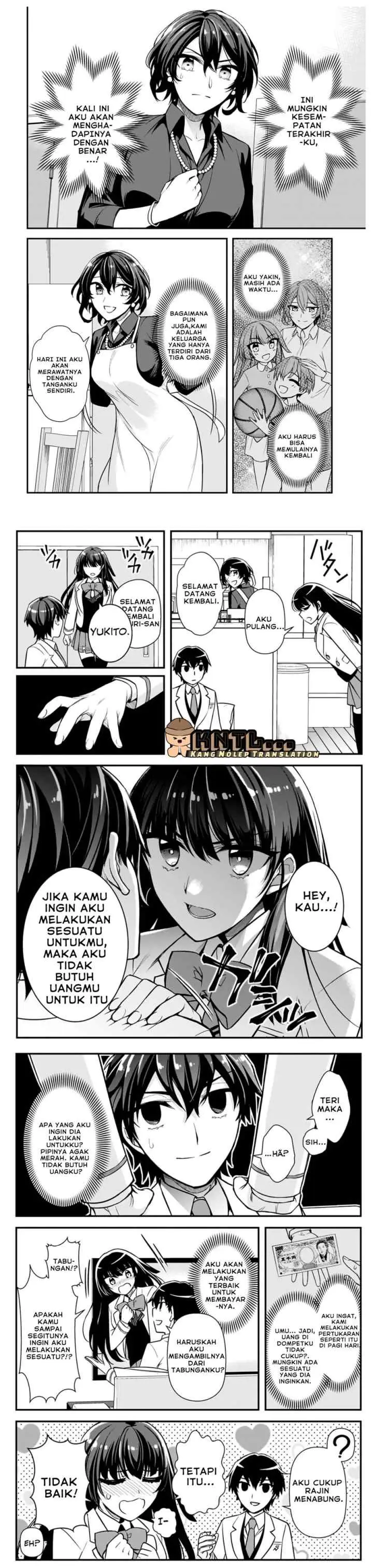 Ore ni Trauma wo Ataeta Joshi-tachi ga Chirachira Mitekuru kedo, Zannen desu ga Teokure desu chapter 5 halaman 12