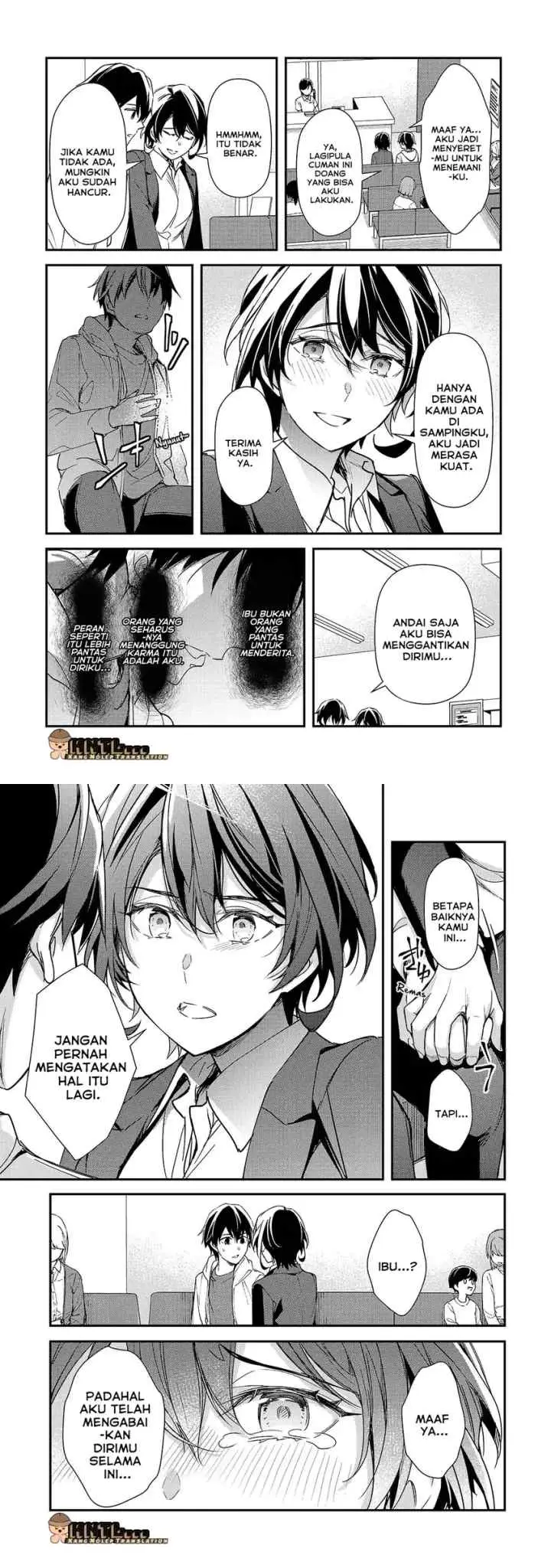 Ore ni Trauma wo Ataeta Joshi-tachi ga Chirachira Mitekuru kedo, Zannen desu ga Teokure desu chapter 28 halaman 5