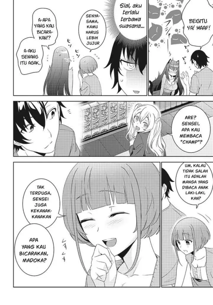 Matei Kyoushi to Juuzoku Shoujo no Haitoku Keiyaku chapter 5.1 halaman 9