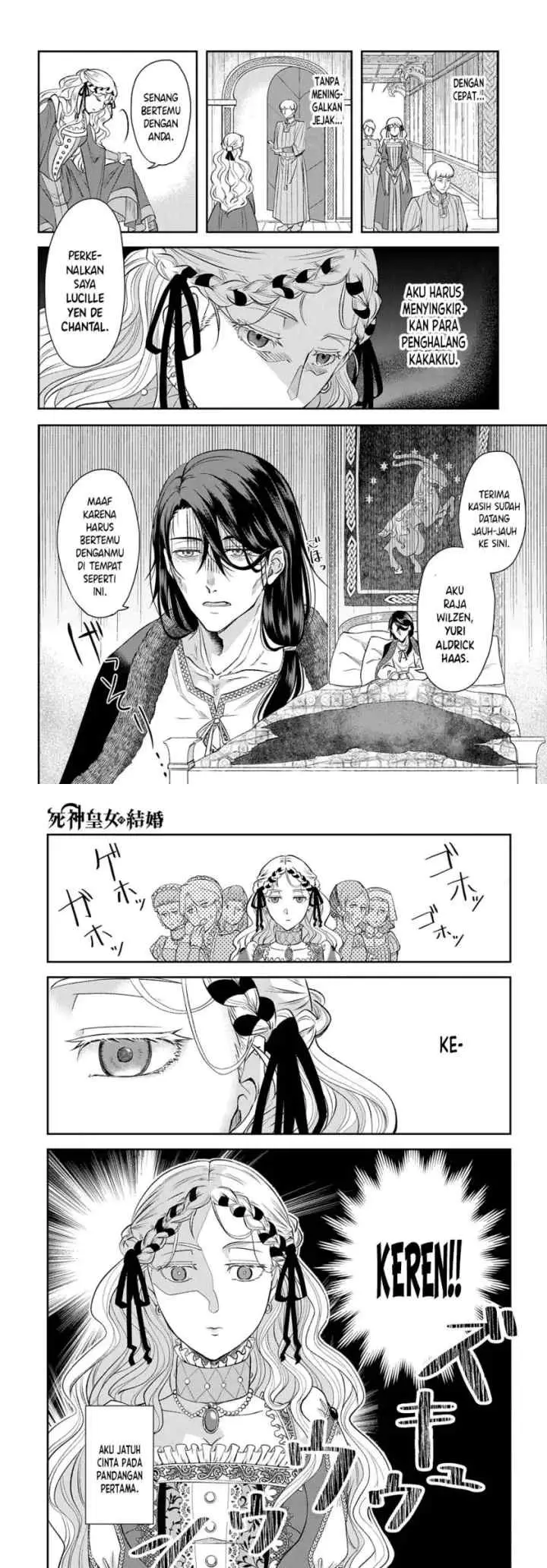 Shinigami Ōjo no Kekkon chapter 1 halaman 4