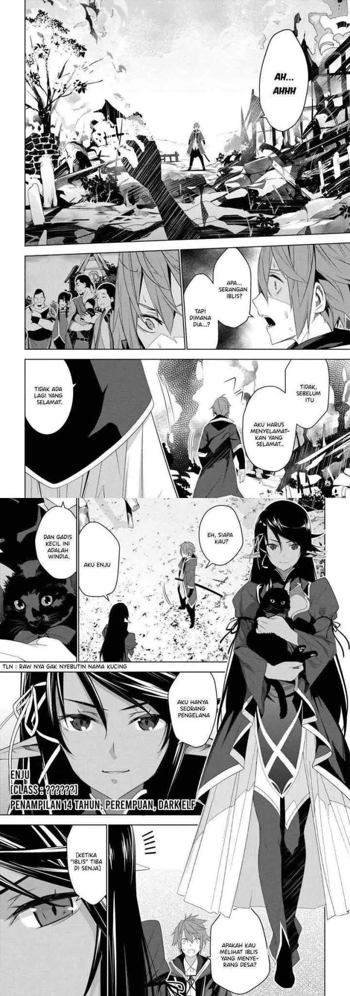Kuro Elf ni Kawareta Ore no Danjon Seikatsu ~Sanshoku Furo To Jigoku-tsuki~ chapter 1 halaman 8