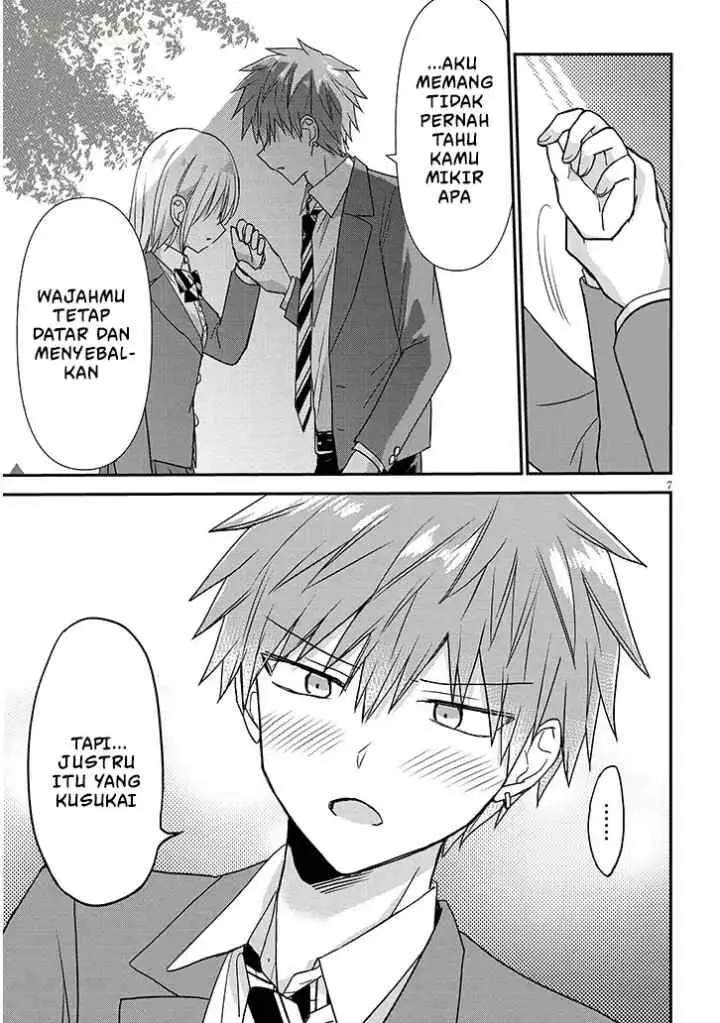 Kao ni Denai Kashiwada-san to Kao ni Deru Oota-kun + chapter 36 halaman 8