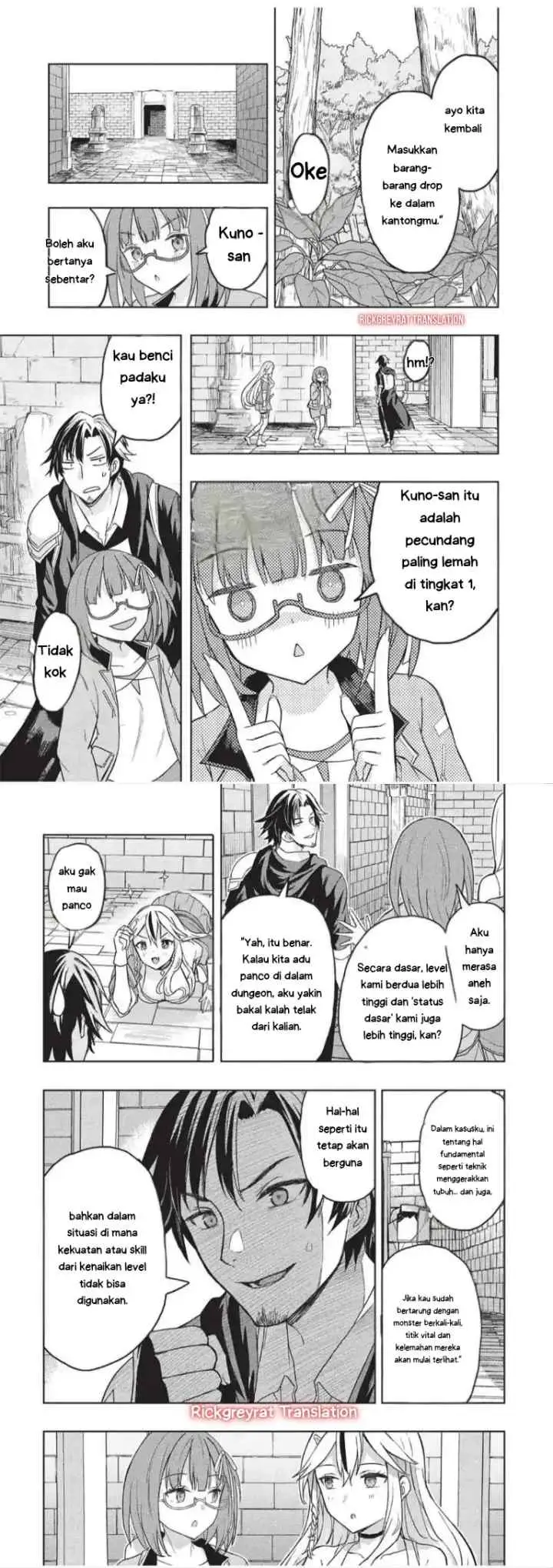 Gal to Dungeon to Shuukai Okure no Tansaku Eiyuutan ~Moto Legend Ima wa Wakeari tei Rank Tansakushana Ore ga, S-Kyuu Gal ni Natsukare Makutte Ikusei wo Makase Sareta~ chapter 6 halaman 10