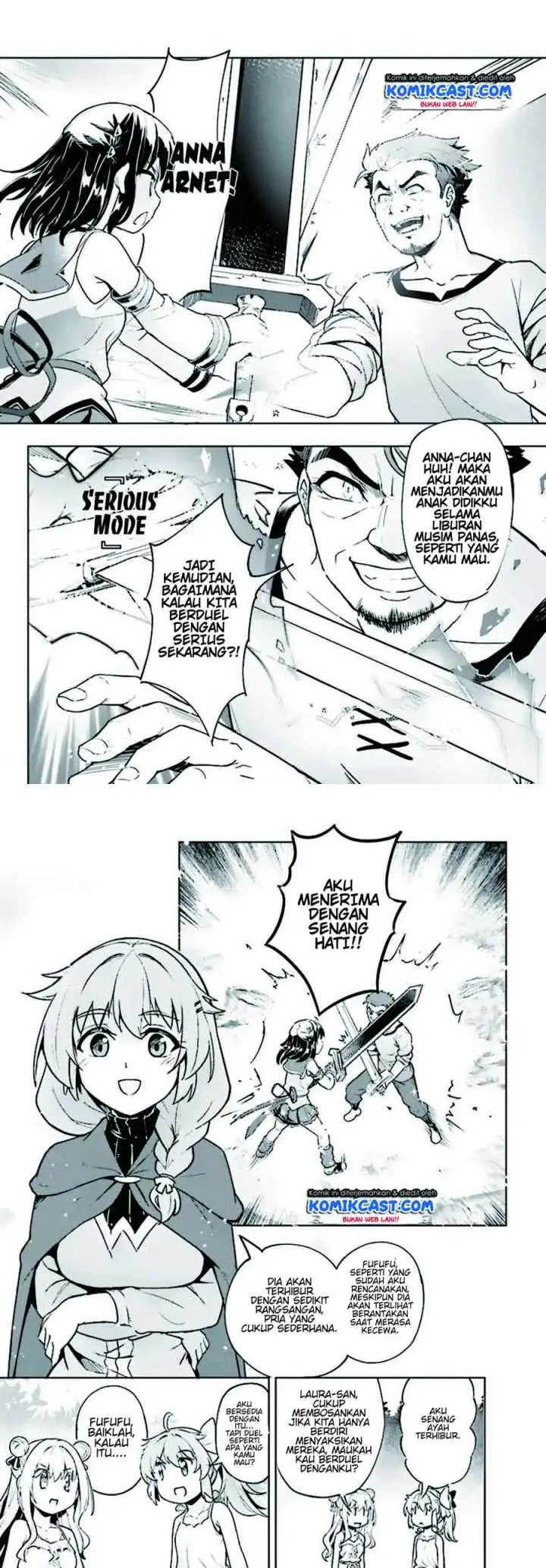Kenshi o Mezashite Nyugaku Shitanoni Maho Tekisei 9999 Nandesukedo!? chapter 13 halaman 14