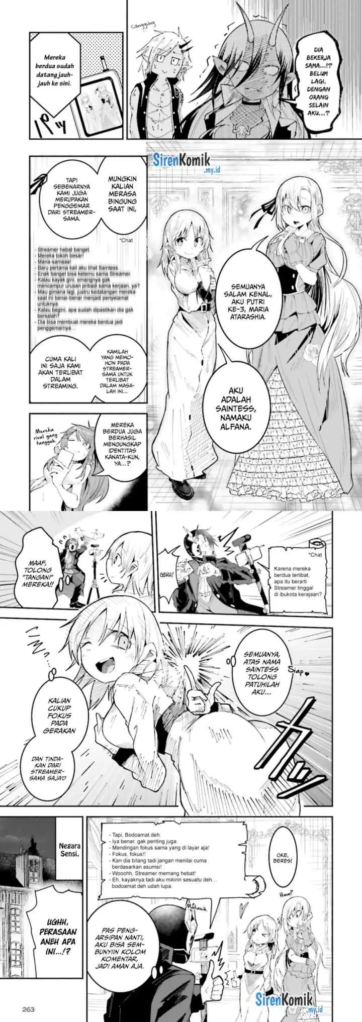 Isekai de Haishin Katsudou wo Shitara Tairyou no Yandere Shinja wo Umidashite Shimatta Ken chapter 20 halaman 4