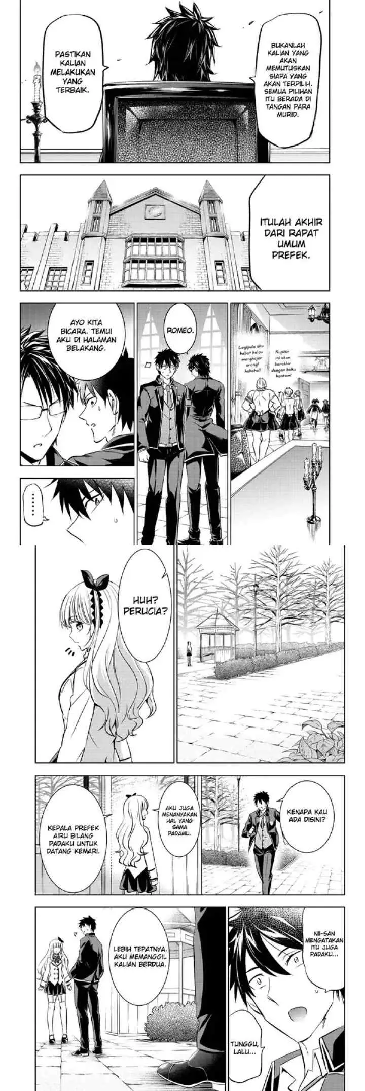 Kishuku Gakkou no Juliet chapter 62 halaman 9