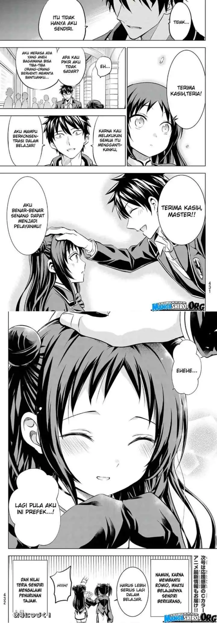Kishuku Gakkou no Juliet chapter 69 halaman 11