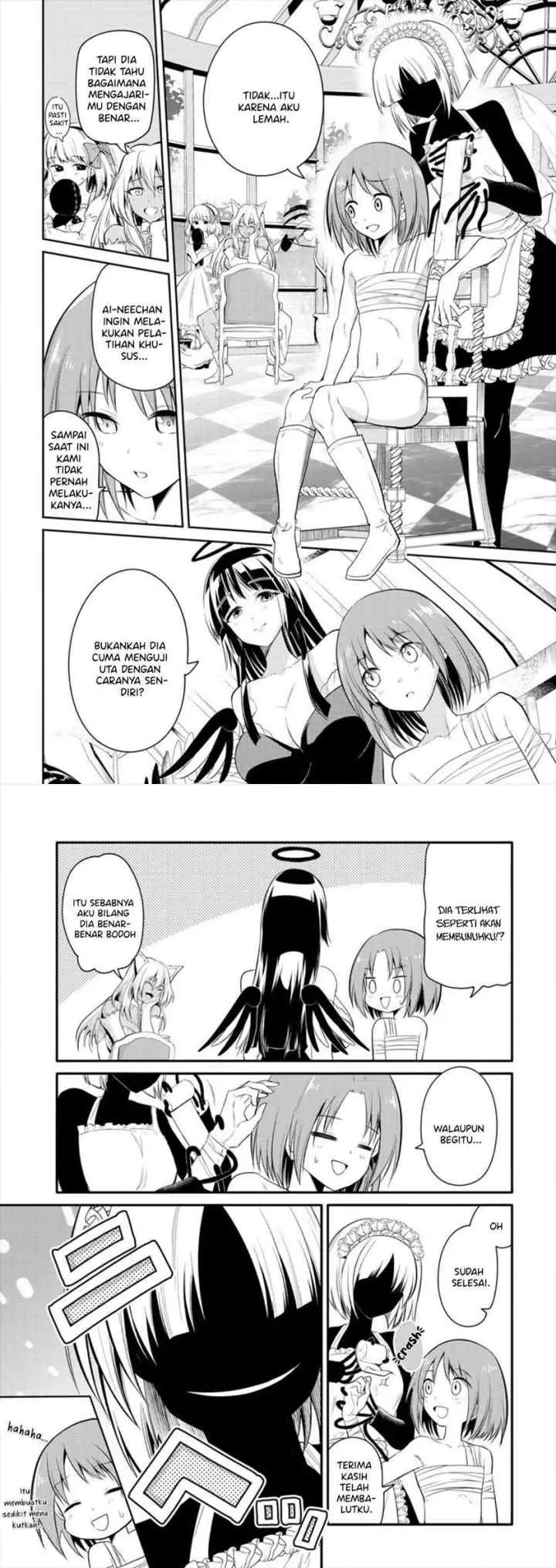 Maou no Musume-tachi yo Ma Guwa Eba Tsuyoku Narerutte Hontou Desu Ka? chapter 3 halaman 5