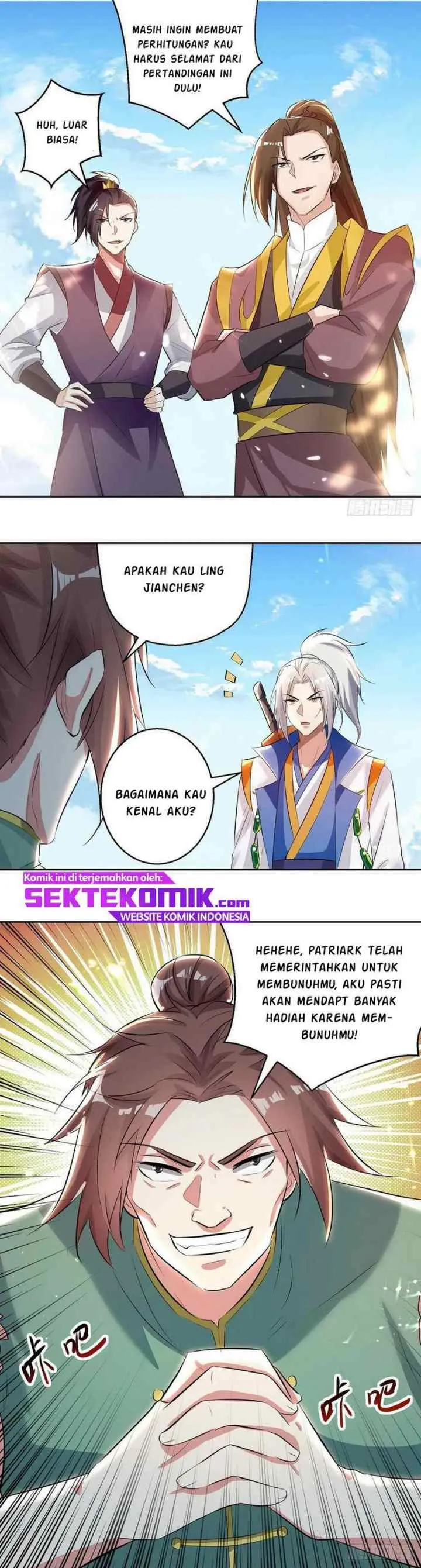 Ling Tian Shendi chapter 130 halaman 6