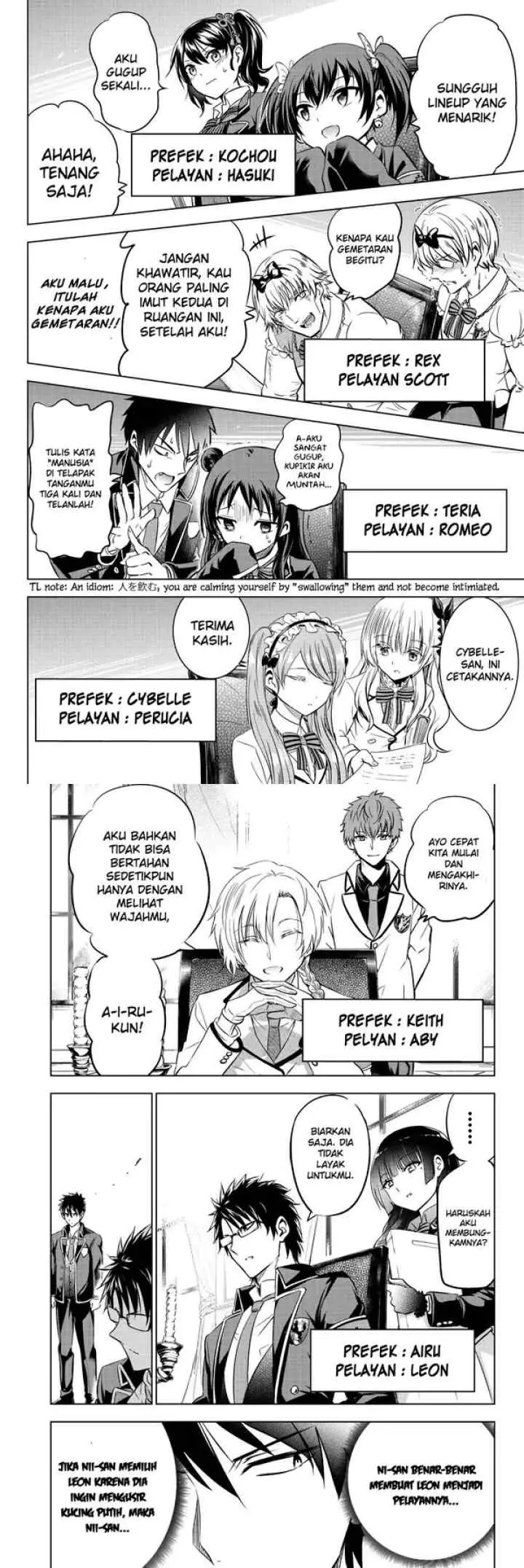 Kishuku Gakkou no Juliet chapter 62 halaman 5