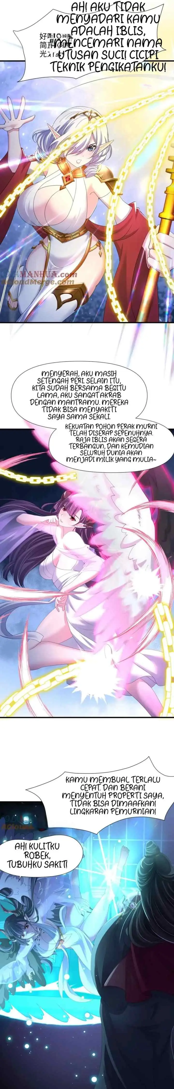 After Merging With the Goddess, I Am Invincible chapter 56 halaman 4