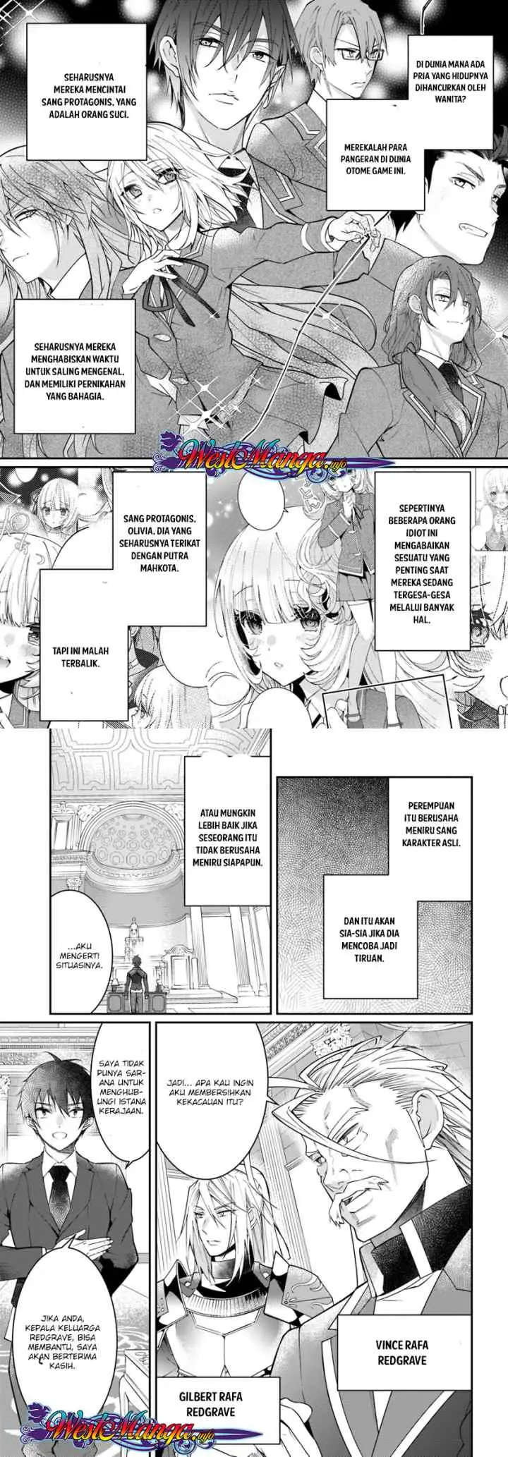 Otome Game Sekai wa Mob ni Kibishii Sekai Desu chapter 12.1 halaman 9