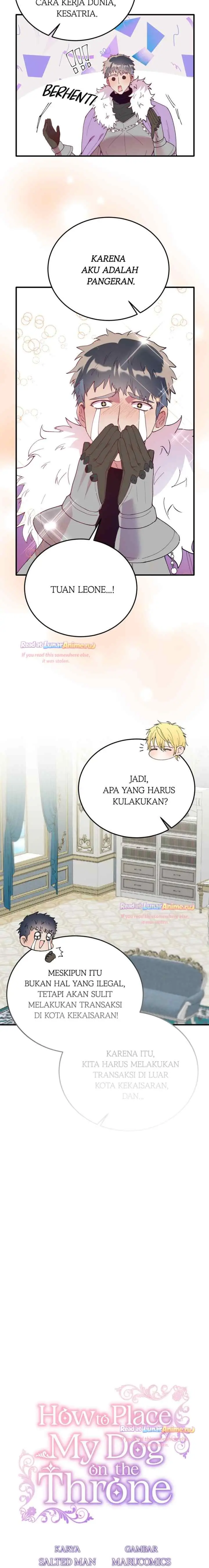How to Place My Dog on the Throne chapter 73 halaman 6