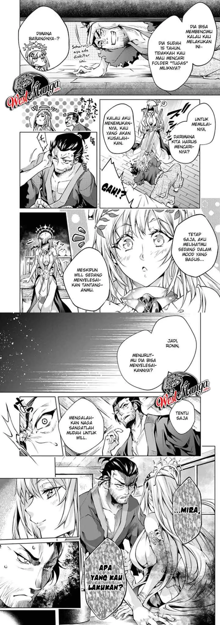 Kamigami ni Sodaterare Shimo no, Saikyou to Naru chapter 7 halaman 7