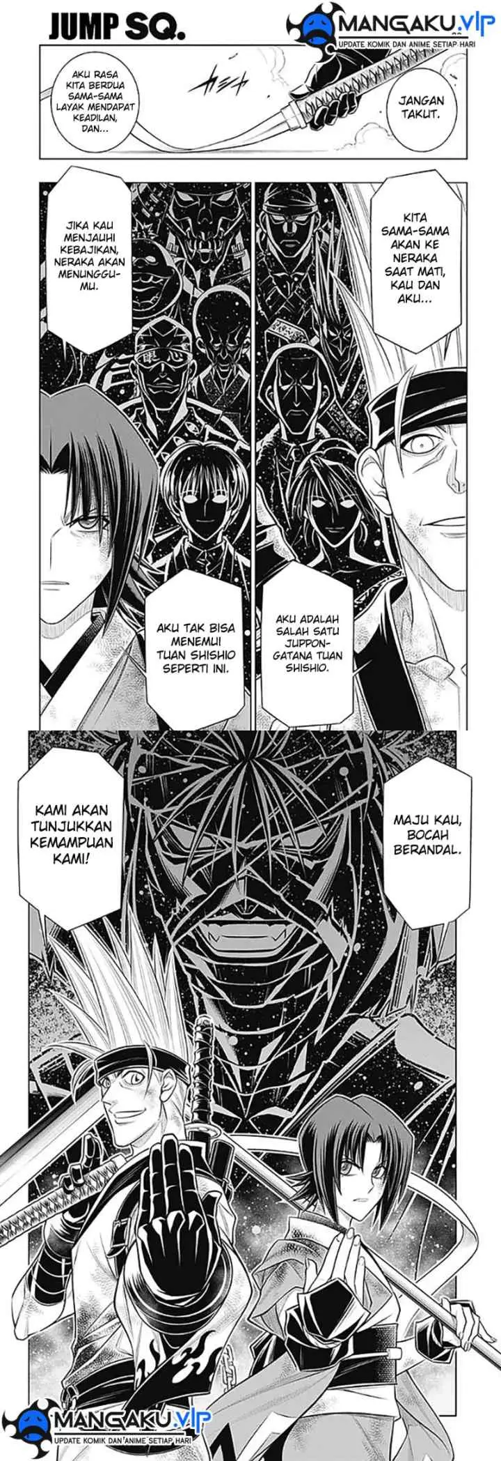 Rurouni Kenshin: Hokkaido-hen chapter 54 halaman 15