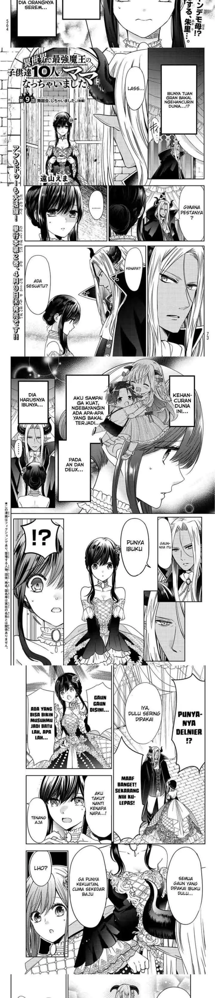 Isekai de Saikyo Mao no Kodomotachi no Mama ni Natchaimashita chapter 9 halaman 11