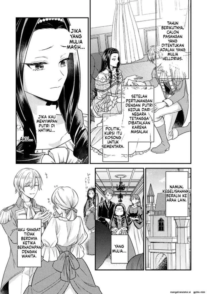 Heroine ga Kuru Mae ni Ninshin shimashita ~Tsunda Hazu no Akuyaku Reijou desuga, Douyara Chigau youdesu~ chapter 4.3 halaman 4