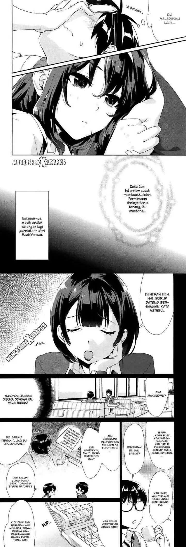 Saenai Heroine no Sodatekata: Koisuru Metronome chapter 1 halaman 13