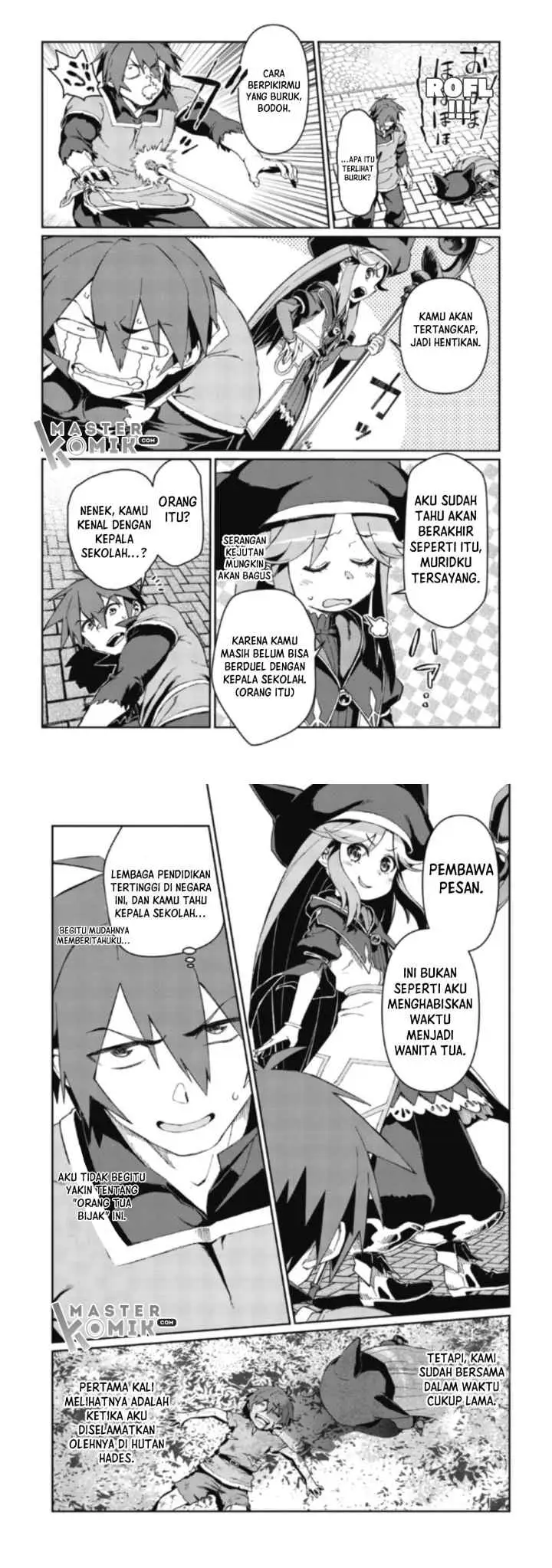 Daikenja no Manadeshi: Bougyo Mahou no Susume chapter 2.1 halaman 8