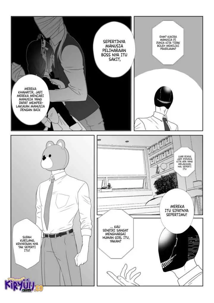 Igyō atama-san to ningen-chan chapter 7 halaman 6