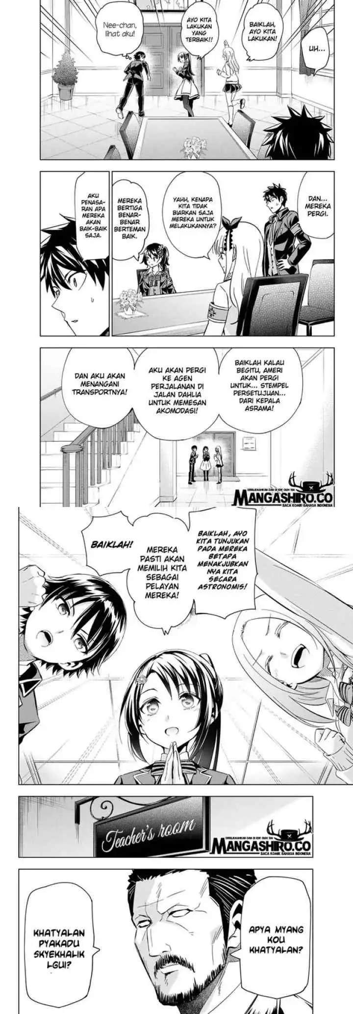 Kishuku Gakkou no Juliet chapter 99 halaman 6