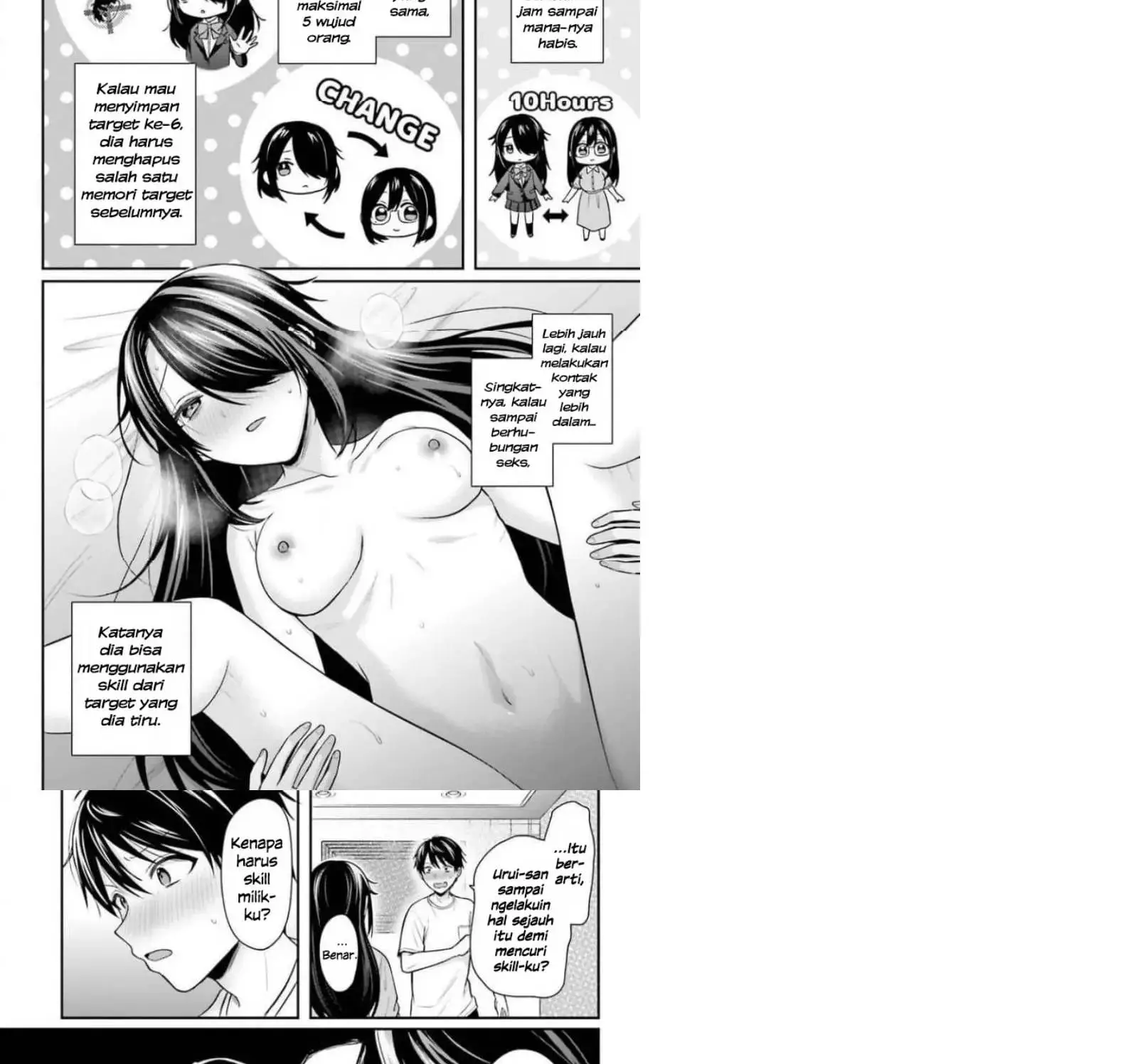 Boukensha ni Narenakatta Ore, Sukiru [Oppai Kyousei] de Nayameru Anoko wo Hitotasuke!? chapter 24 halaman 9