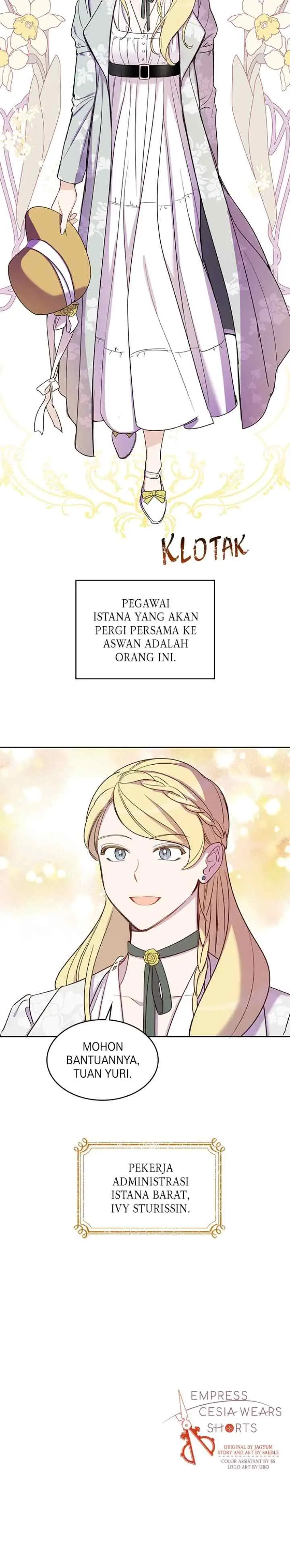 Queen Cecia's Shorts chapter 63 halaman 17