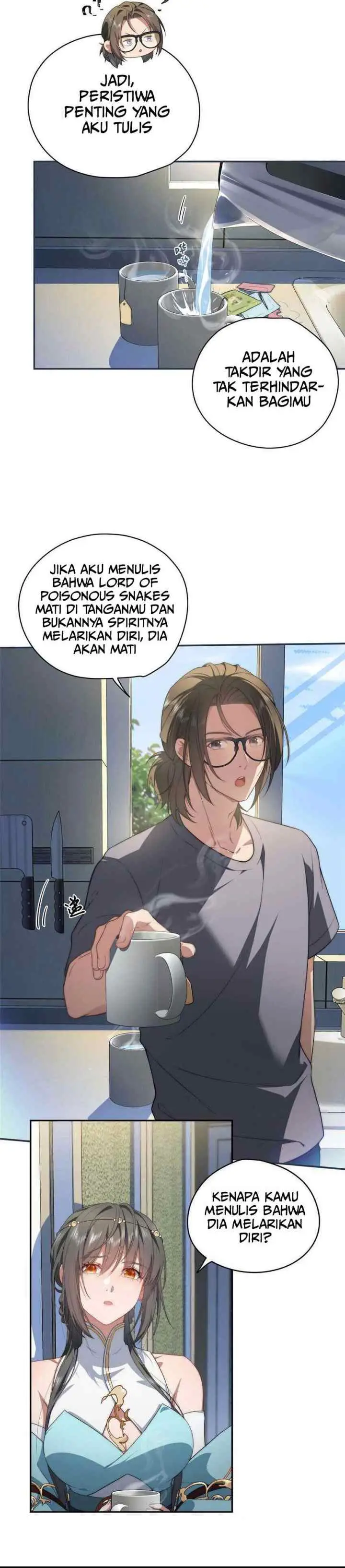 What Do You Do If the Heroine Escapes From Your Novel chapter 18 halaman 6