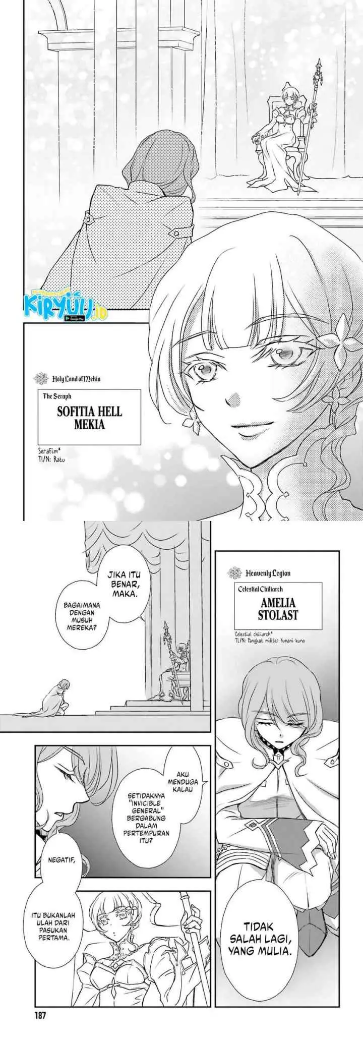 Shinigami ni Sodaterareta Shoujo wa Shikkoku no Tsurugi wo Mune ni Idaku chapter 40 halaman 9