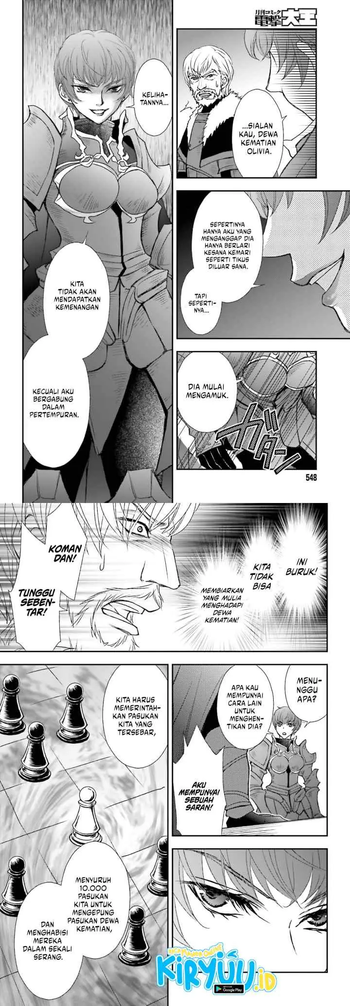 Shinigami ni Sodaterareta Shoujo wa Shikkoku no Tsurugi wo Mune ni Idaku chapter 35 halaman 9