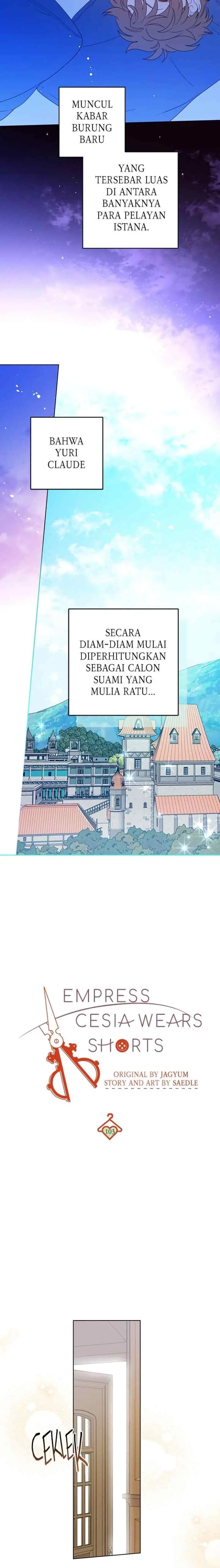 Queen Cecia's Shorts chapter 103 halaman 9