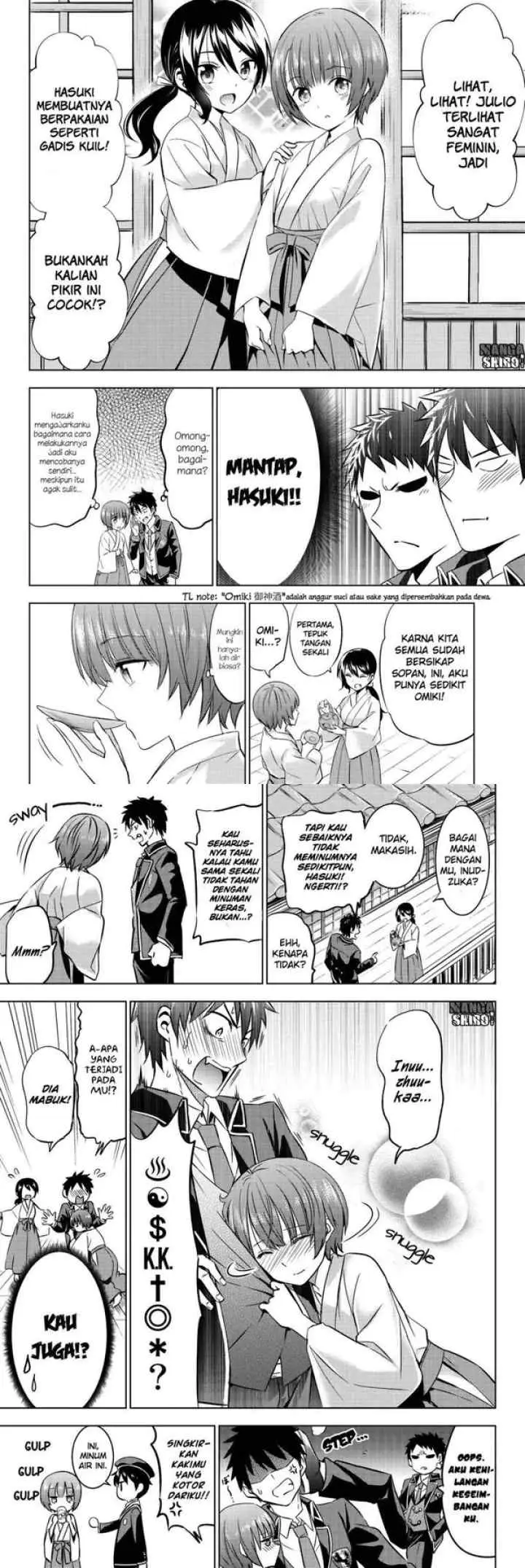 Kishuku Gakkou no Juliet chapter 48 halaman 9