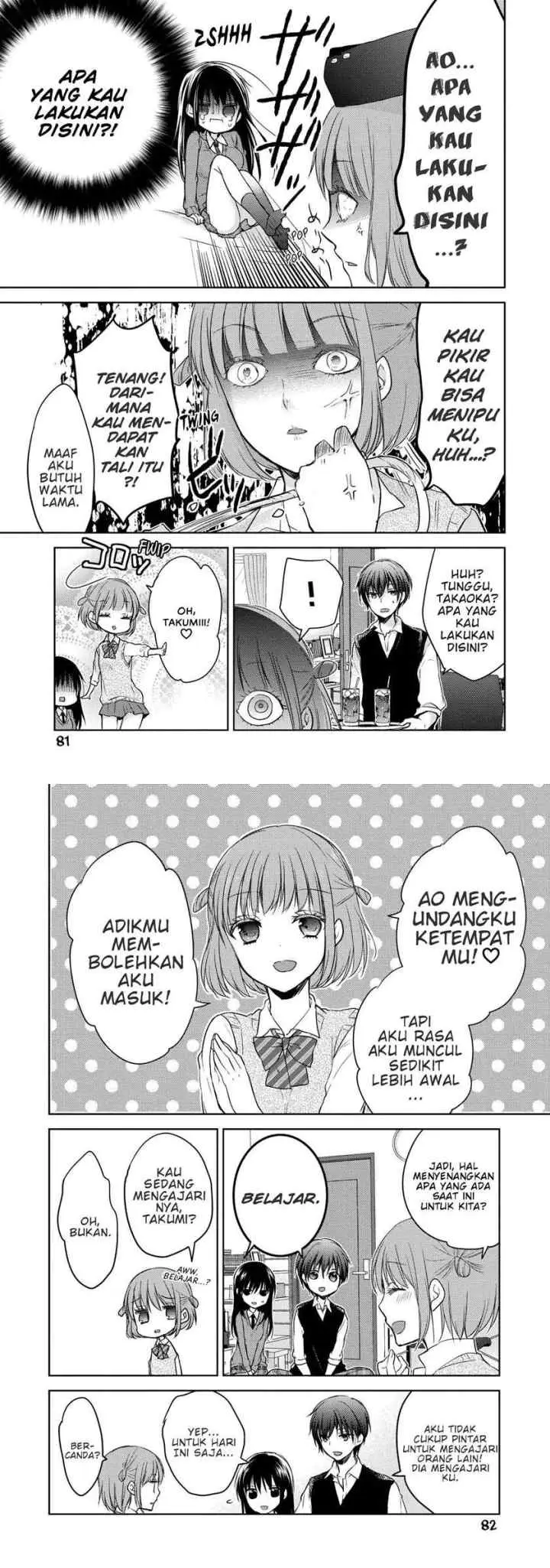 Midara na Ao-chan wa Benkyou ga Dekinai chapter 8 halaman 10