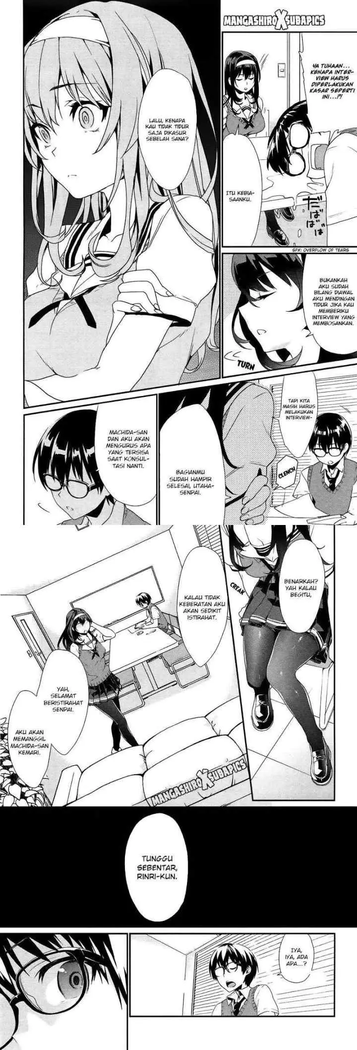 Saenai Heroine no Sodatekata: Koisuru Metronome chapter 1 halaman 10