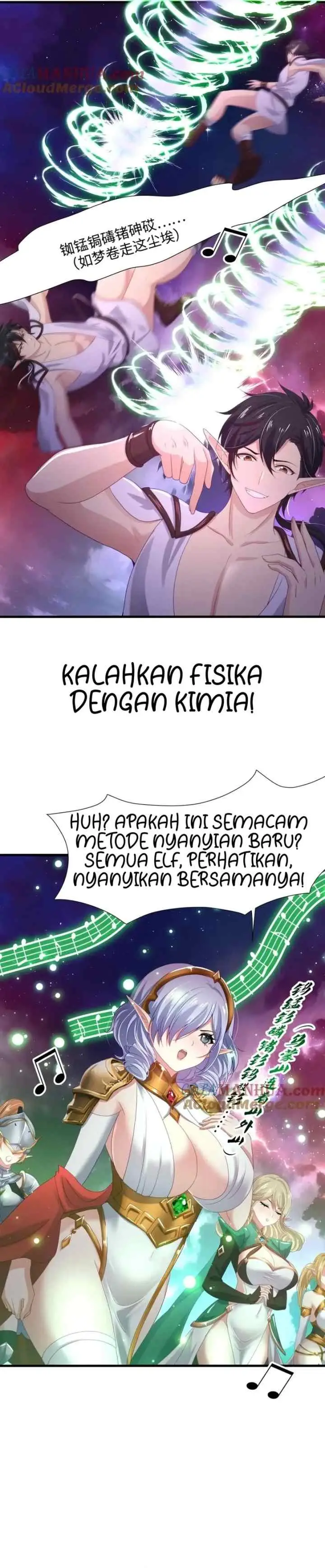 After Merging With the Goddess, I Am Invincible chapter 55 halaman 8