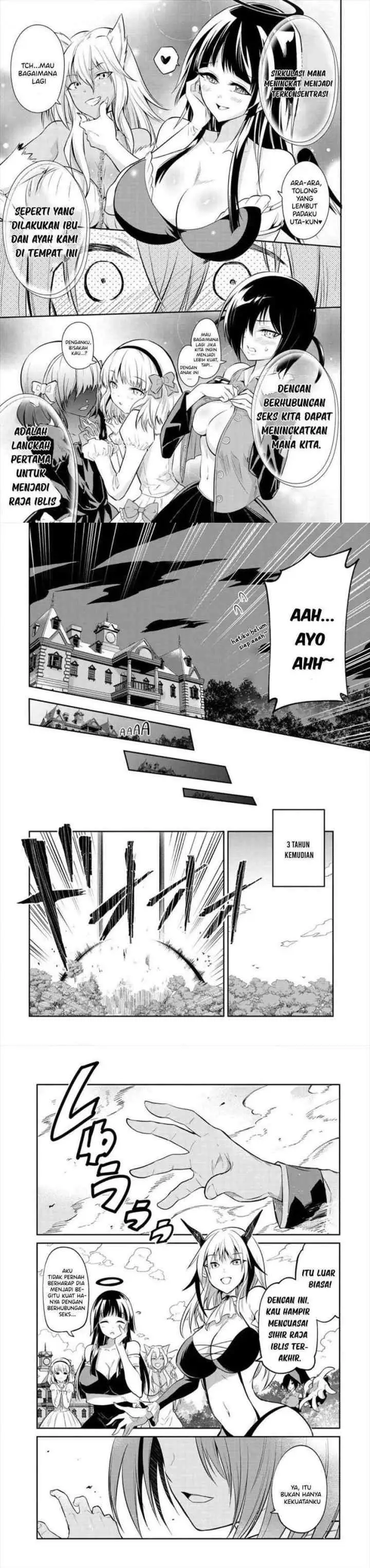 Maou no Musume-tachi yo Ma Guwa Eba Tsuyoku Narerutte Hontou Desu Ka? chapter 1 halaman 18