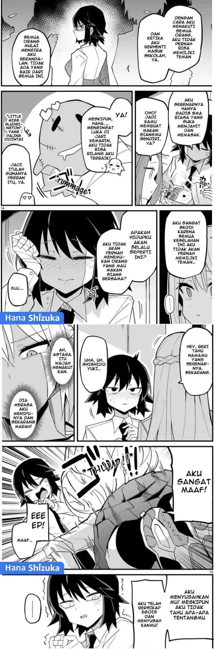 Iinchou Desu ga Furyou ni Naru Hodo Koi Shitemasu! chapter 5 halaman 8