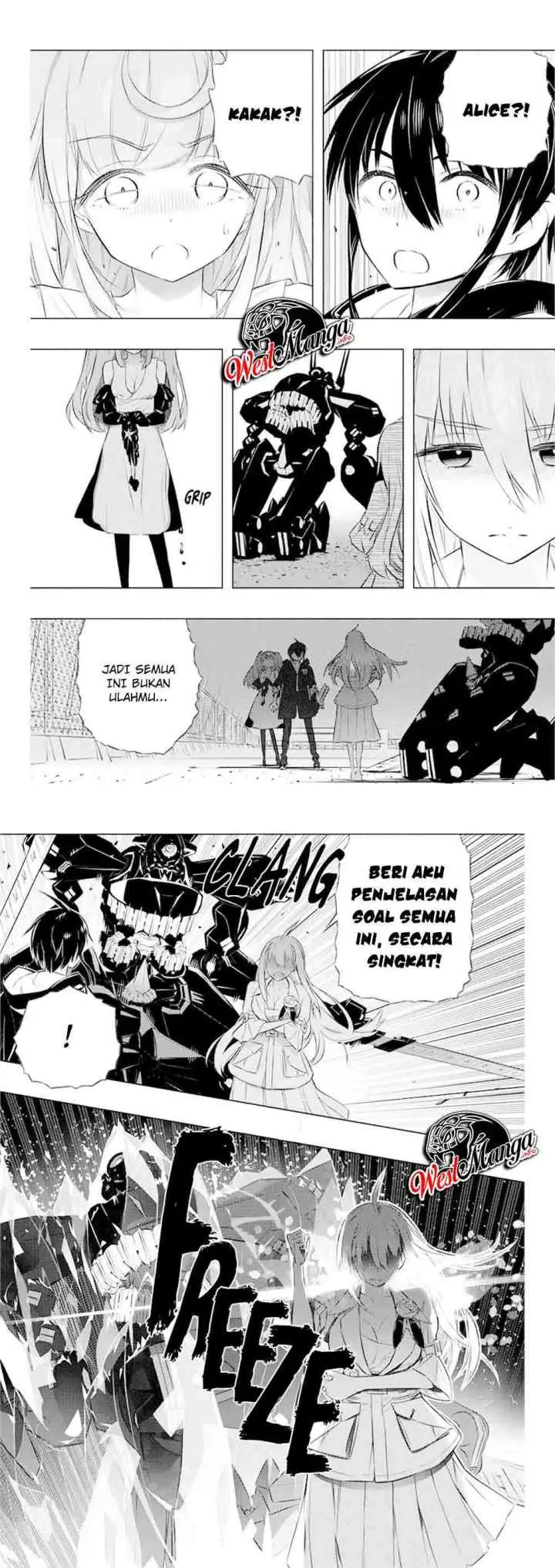 Kimi to Boku no Saigo no Senjou arui wa Sekai ga Hajimaru Seisen chapter 33 halaman 4